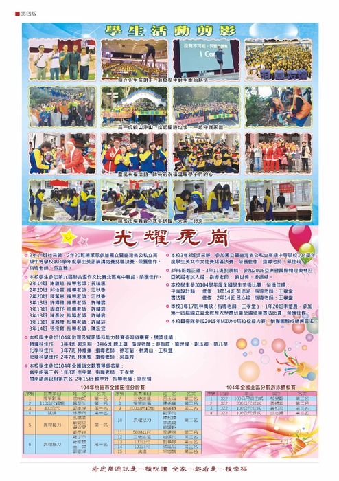 虎崗通訊第69期--第4版